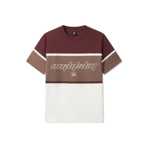 Cabbeen Мужская рубашка T из бургунди