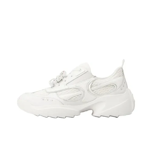 Roger Vivier VIV' On The RUN Low Топ Толстоподошвенные кроссовки Женские Белые