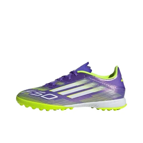 Adidas F50 League Аbrasion Resistant Футбольные бутсы Унисекс Фиолетовый