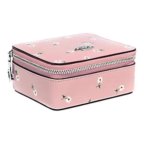 COACH Шкатулка для украшений, организаторы, розовый, женские