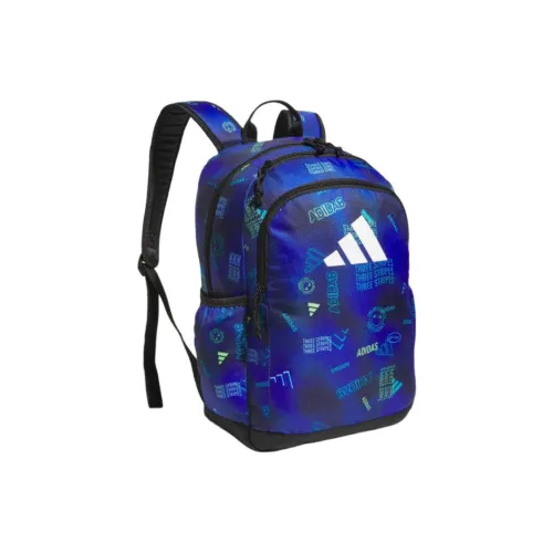 Adidas Рюкзак с принтом унисекс морской синий