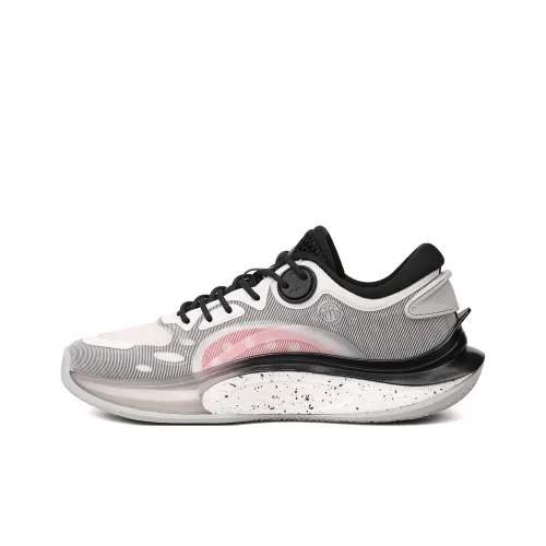 SAIQI Баскетбольные кроссовки Low Top Универсальные Черные Мужские