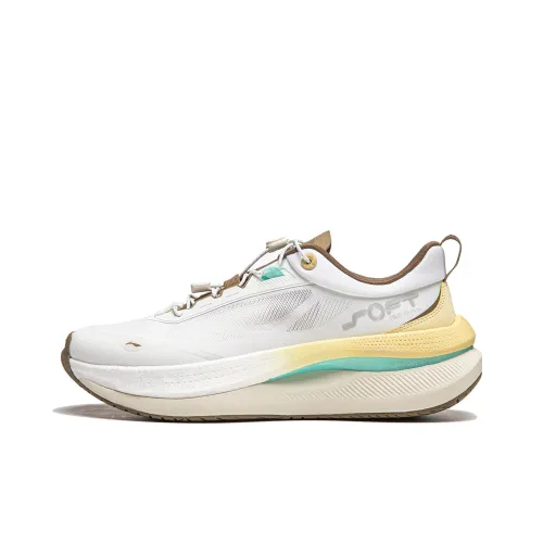 LINING SOFT GO Амортизаторы Ударопрочный Дышащий Низкий Топ Повседневный Мужской Экрю