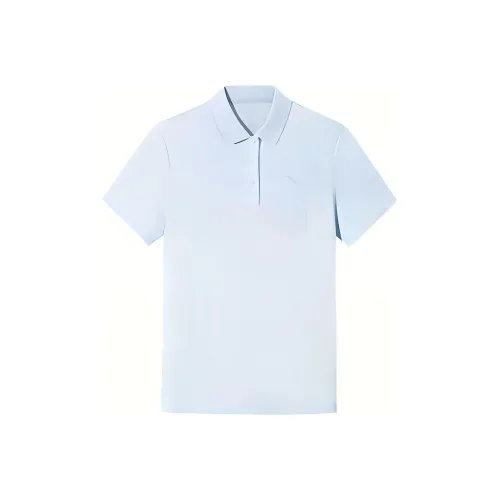 ANTA Sports Life Collection Comprehensive Training Collection Поло Женское Dream Shadow Синий