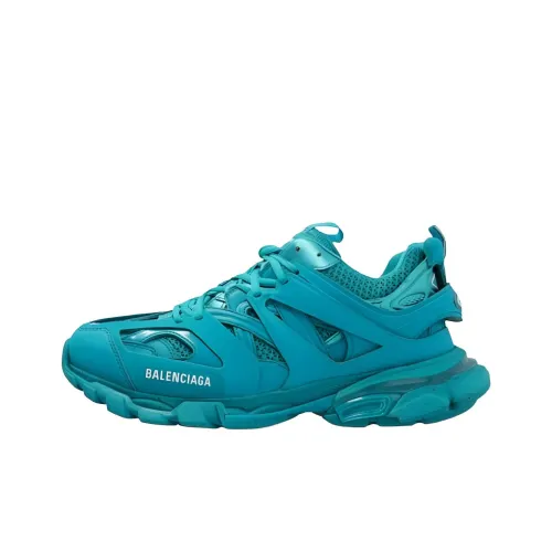 Balenciaga Track Толстая подошва Низкий топ Синий Мужской