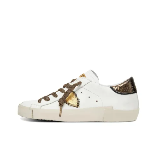 PHILIPPE MODEL Низкие кроссовки для скейтбординга Женские Белые