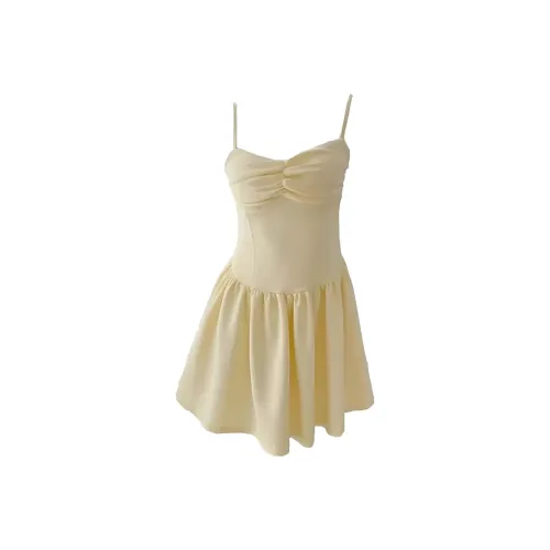 SEAR OFFICIAL Желтые Женские Слиплатья