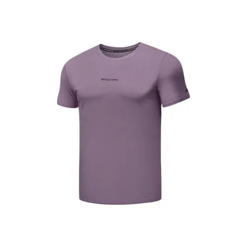 Skechers Comfort Sports Series Виноградный Juice Фиолетовый/0600 Мужская T-рубашка