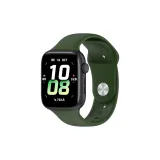 Армейский зеленый, новый, жидкость, обратная пряжка, спортивный ремешок