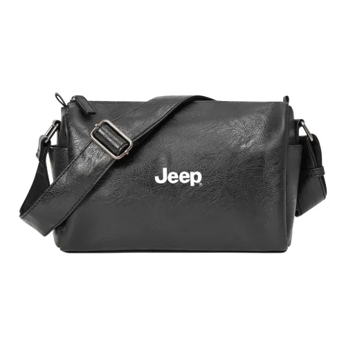 JEEP PVC Сумка через плечо Сумка на плечо Мужская Черная