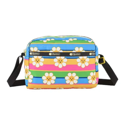 LeSportsac Сумка через плечо из ткани среднего размера женская многоцветная