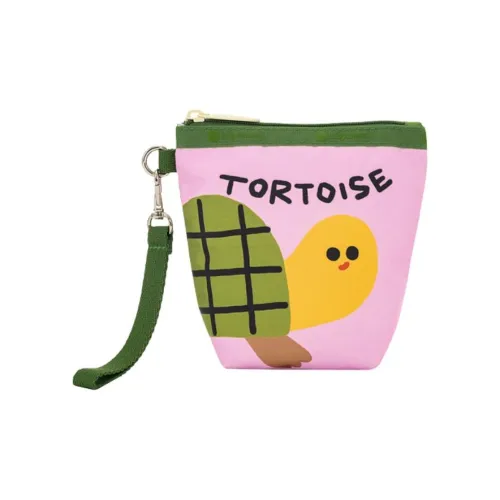 LeSportsac Duoya Коллаборация Ткань Монетница Маленький Женский Розовый