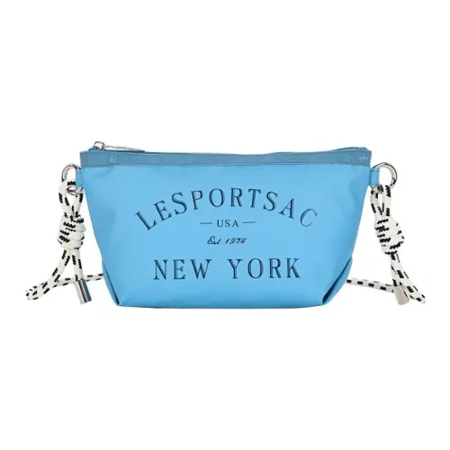 LeSportsac Сумка через плечо из ткани маленькая женская синяя