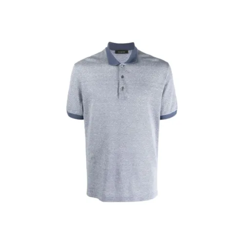 Ermenegildo Zegna Gray Men's Polo