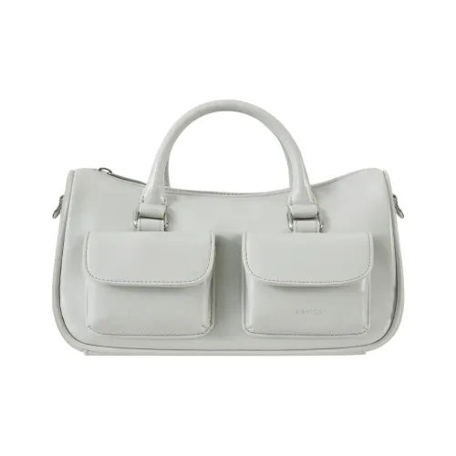 Stand Oil Искусственная кожа Одно плечо Сумка Мини Женская Светло-серый