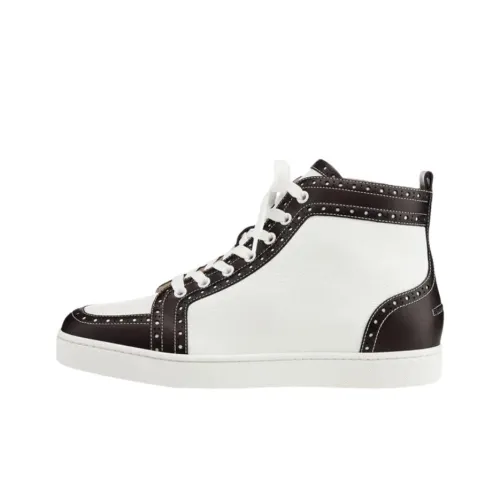 CL Fleuri High Топ Скейтборд Кроссовки Мужские Белые