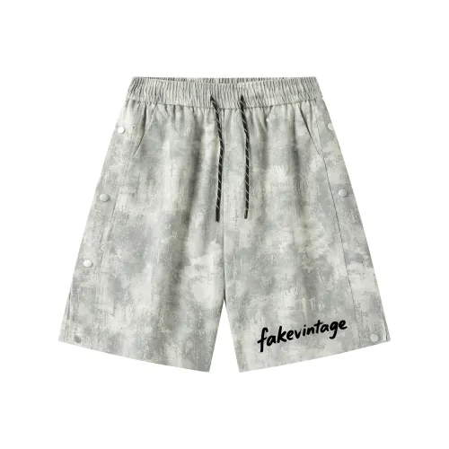 FAKE VINTAGE Повседневные шорты унисекс