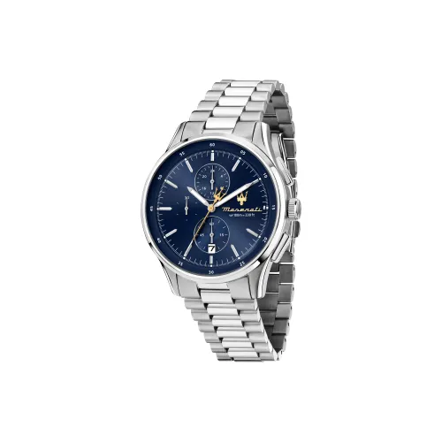 Maserati Victorious Collection SORPASSO Collection Мужские часы Кварцевый механизм Стальной ремешок Синий циферблат