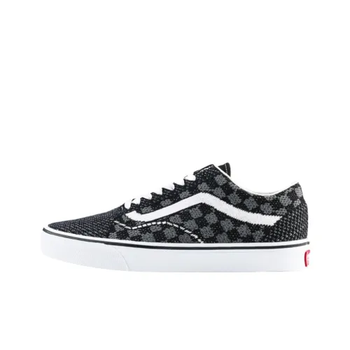 Vans Old Skool Low Top Кеды Черные Белые Унисекс