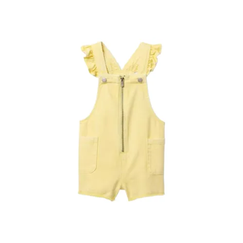 Infant And Toddler GAP Малыш Toddler UltraSoft Рюш Деним Шорты Комбинезоны