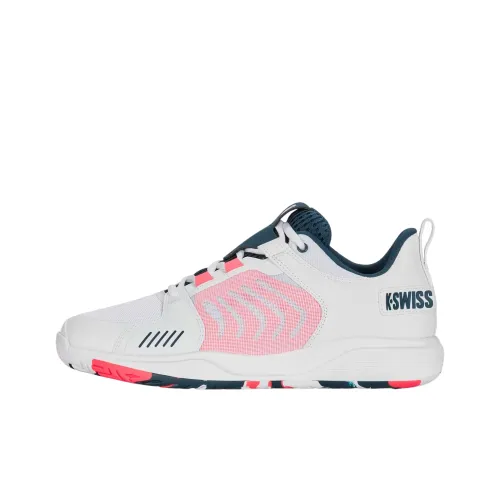 KSWISS Амортизация Низкие Кроссовки для Тренировок Мужские Белые Розовые