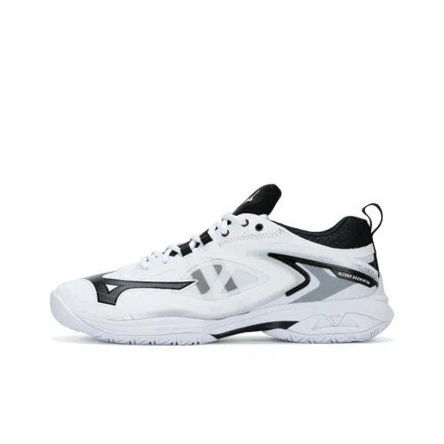 Mizuno WAVE CLAW NEO 3 Бадминтонная обувь Низкий топ Белый Черный Унисекс