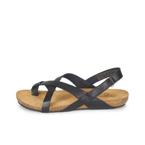 YOKONO Bio IBIZA One Ремешок Сандалии Женские Черные