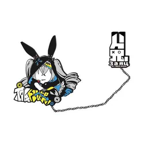 MIHOYO Honkai Impact 3 Valkyrie Impression Металл Значок Fubu Брауни Brooch Мерч по IP