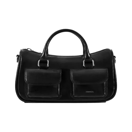 Stand Oil Искусственная кожа Одно плечо Сумка Женская Черная