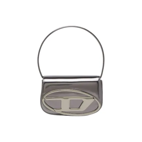 DIESEL Коровья кожа Сумка Обычный Женский Серый