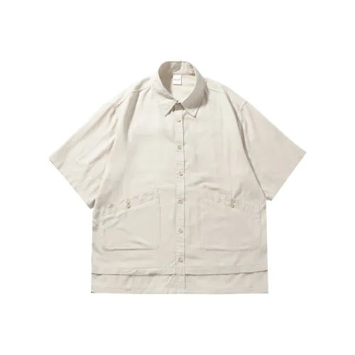 PINSCIO ZENIE Экрю Унисекс Рубашки