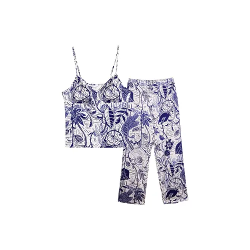 MISI Бело-голубая керамика Женские пижамные комплекты