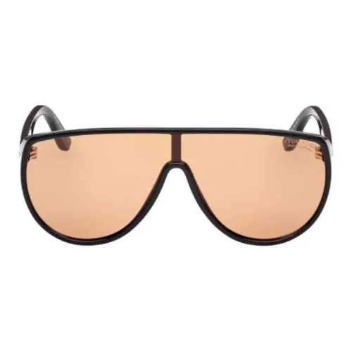 TF Injection Molded Нерегулярная форма Солнцезащитные очки Унисекс Черный