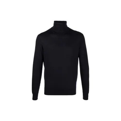 Ermenegildo Zegna Черные Мужские Кашемировые Свитера