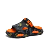 Чёрный и оранжевый