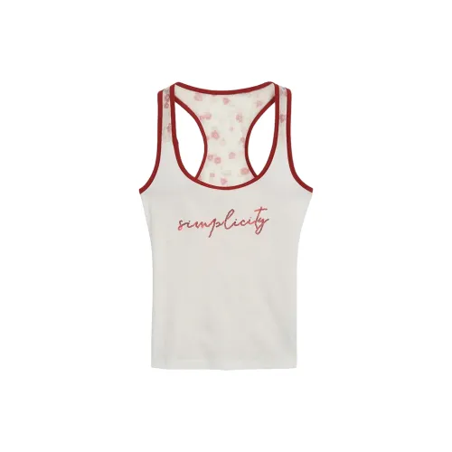 METE WHALE MT Женские Лето Верхняя одежда Дизайн Облегающий крой Курортный стиль Без рукавов Топ Женские