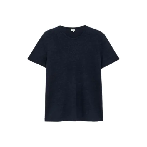 ARKET Темно-синие Женские Футболки