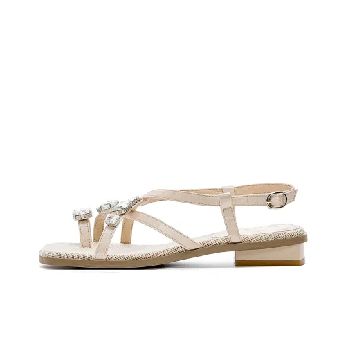 JOSINY One Ремень Сандалии 2cm Женские Шампанское