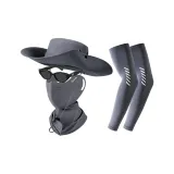 Gray Set из 4 шт [Включает бренд чехол для очков/ткань]