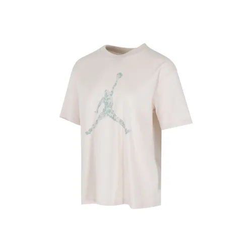 Jordan Beige Женские T-рубашки