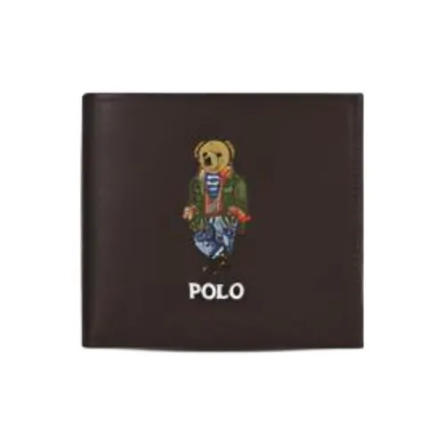 Polo Ralph Lauren Кожа Кошелек Женские Коричневый