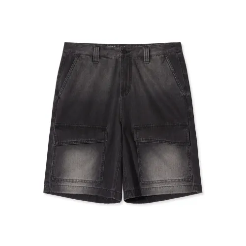 Cabbeen Charcoal Black 01 Мужские Джинсовые Шорты