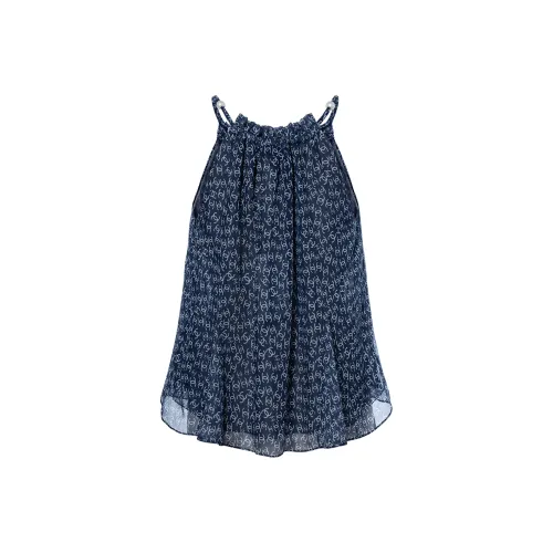 CHANEL 25P Spring Summer Preview Коллекция Топ на бретелях Женский Синий