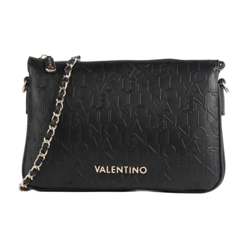 Valentino Сумка через плечо из искусственной кожи женская черная