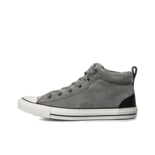 Converse Chuck Taylor All Star Abrasion Resistant MID Топ Скейтборд Кроссовки Мужские Серый Белый Черный