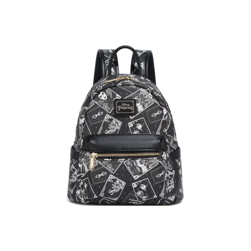 Disney ПВХ Рюкзак Женские Черный