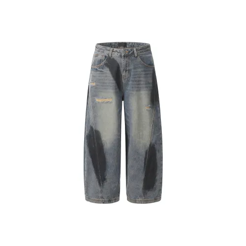 NOAHGIGI Винтажные синие унисекс джинсы