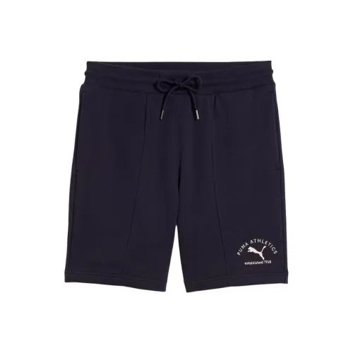 PUMA Athletics Черные Мужские Повседневные Шорты