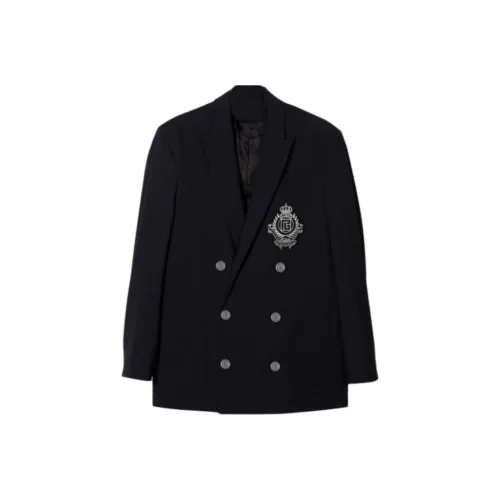 BALMAIN Бизнес-костюм Пальто Синий Детский