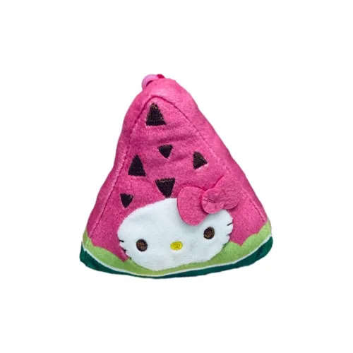 Санрио US Version Kitty Fruit Collection Ананас Груша Арбуз Куклы Плюшевый Брелок 15 см 13 см Высота